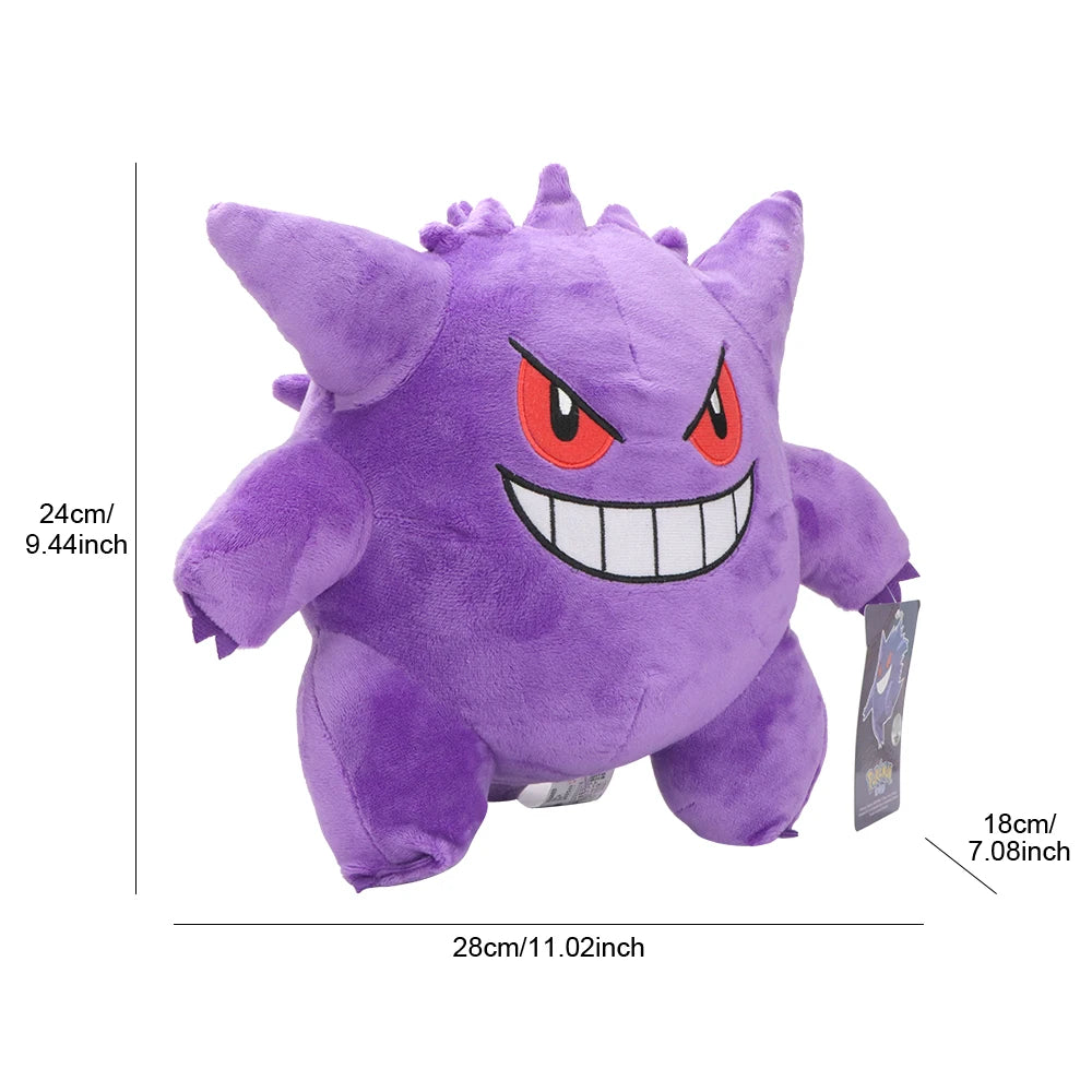 Gengar Original Plush Toy Stuffed Soft Stuffed Doll Wonderful Gifts Doll Soft Kawaii Cute Cartoon Piplup Toys for Kids Gift