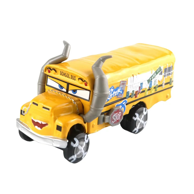 Cars Toys Lightning McQueen Sally Carrera Mater Cruz Ramirez Chick Hicks Jackson Storm Diecast Metal Peripheral Birthday Gifts