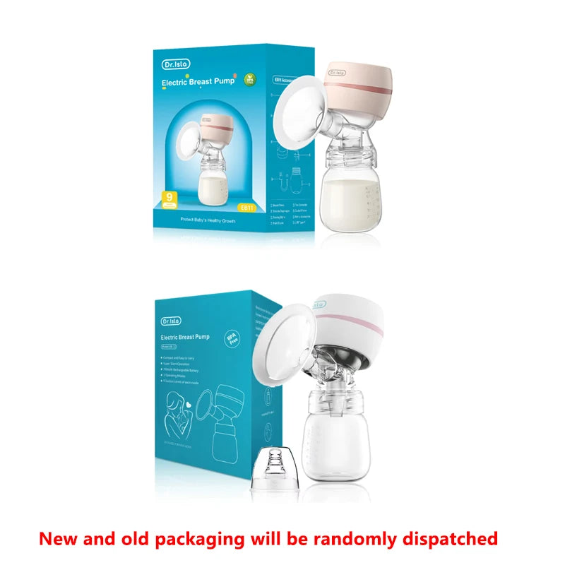 Electric Breast Pump Intelligent Integrated High Suction Breast Pump Breast Milk Postpartum Fortable Painless and Silent Breast