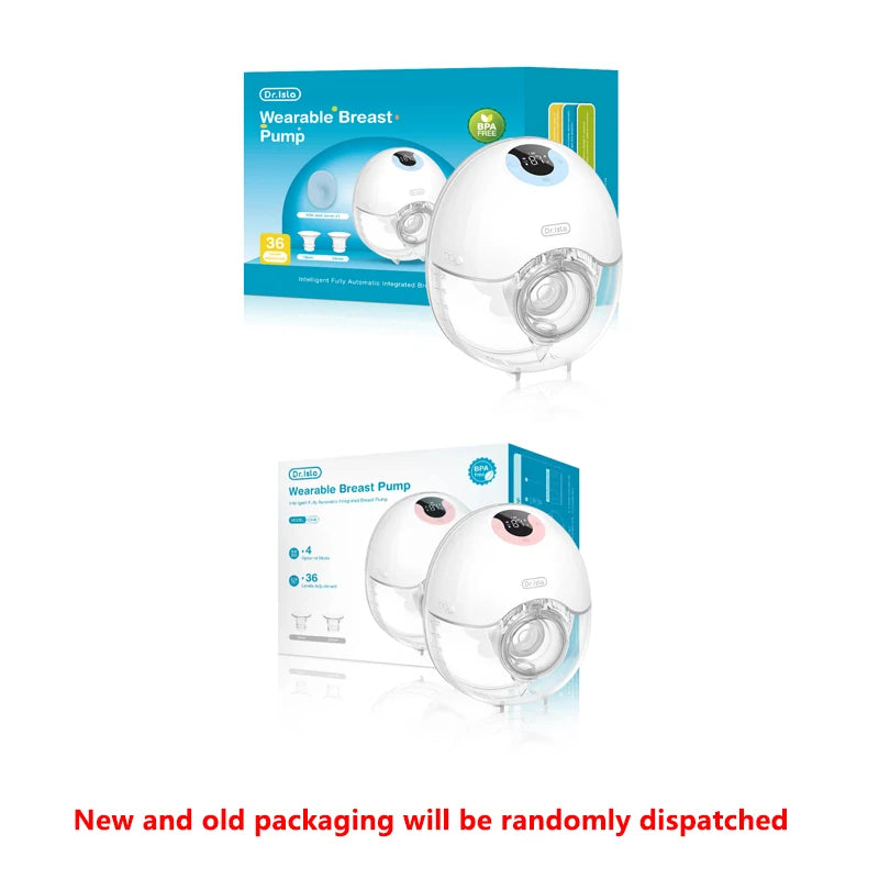 MAMIJOY 2PCS Wearable Breast Pump 4 Modes & 36 Levels Portable Electric Breast Pumps Comfort Milk Collector Hands Free Low Niose