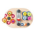 Montessori Busy Board Accessories Wooden Toy Combination Matching Doorbell Gear Graphics Educational Toy Education Trainig Toy