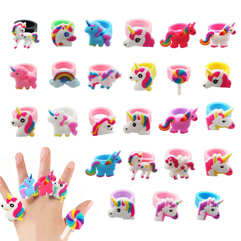 10/20PCS Unicorn Bracelet Kids Birthday Party Gifts Girl Unicorn Party Favor Gifts Kids Giveaways Wedding Party Gift Bag Filler