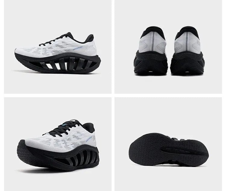 Xtep Light Boat MAX Male Lightweight Rebound Height-Increasing Stronger Propulsive Force Running Shoes 874219110095