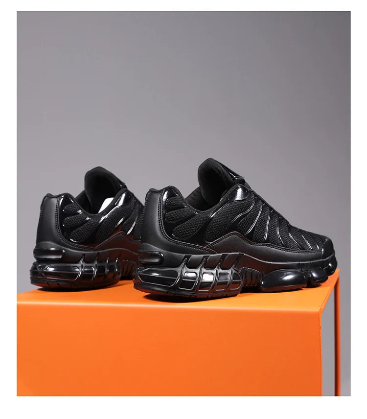 Men's Air Cushion Casual Sports Shoes Breathable Running Shoes for Men Gym Workout Training Walking Comfortable Shock Absorption