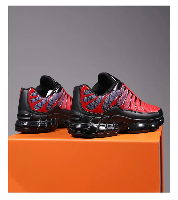 Men's Air Cushion Casual Sports Shoes Breathable Running Shoes for Men Gym Workout Training Walking Comfortable Shock Absorption