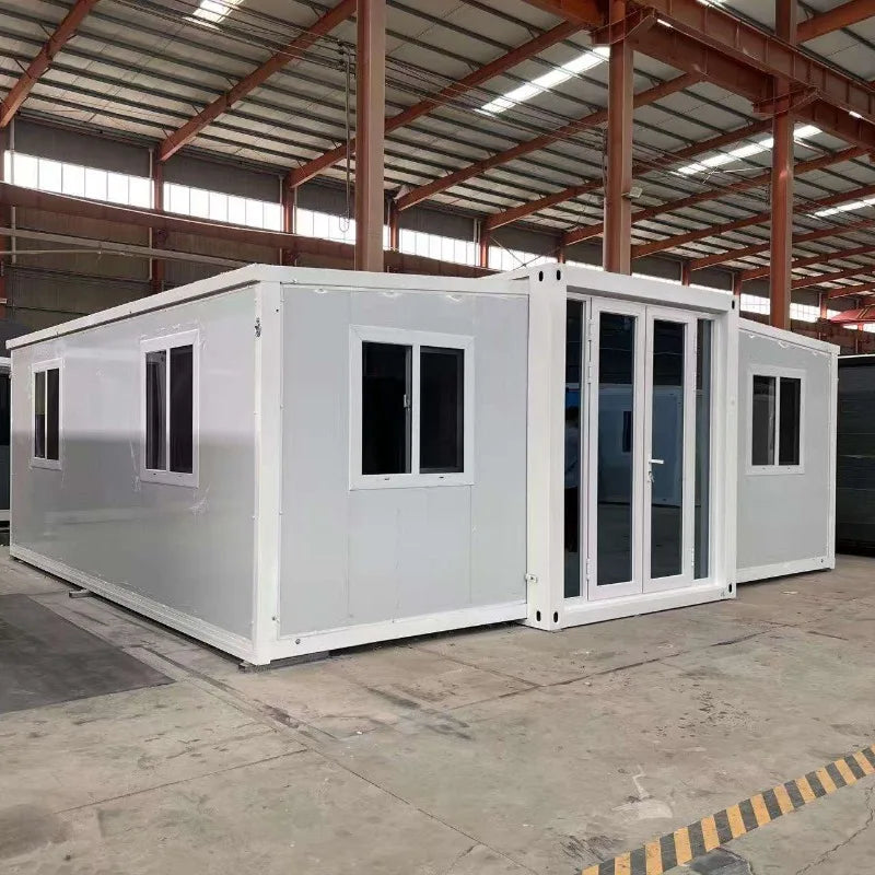Hot Sale Expandable Container House Forest Cabin 40Ft 20Ft Prefab Tiny House Folding Room Container Houses Vacation Room Sunroom