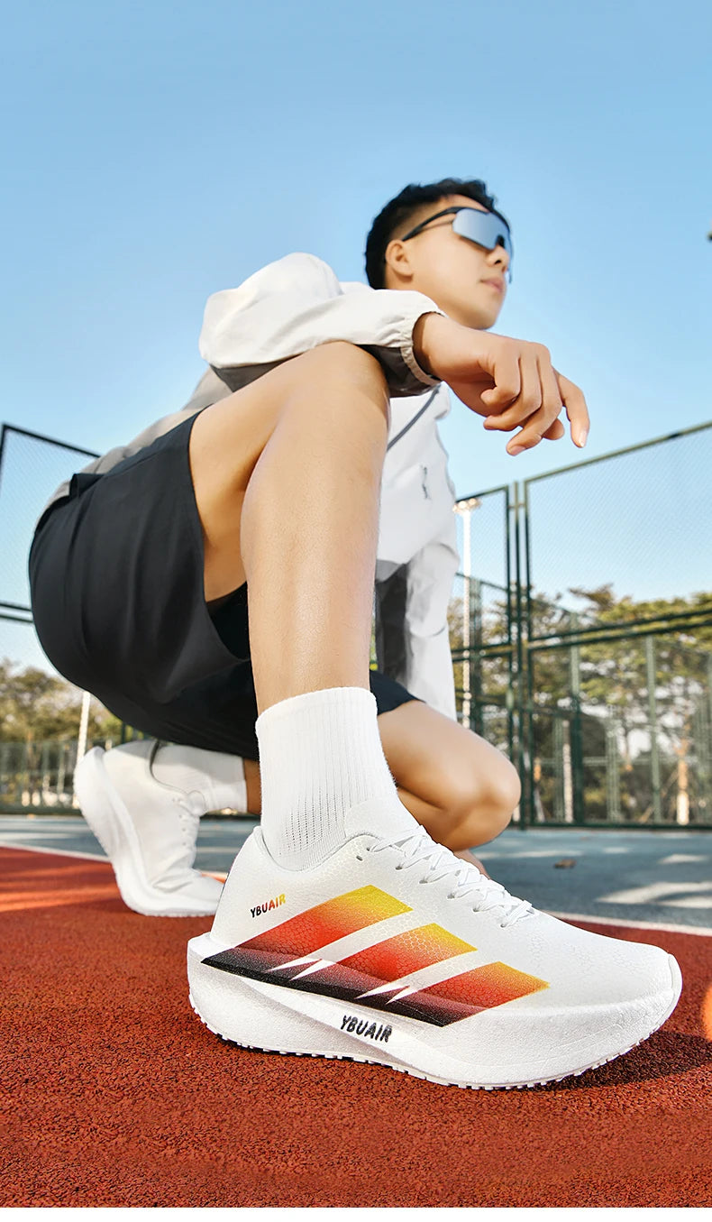 2026Men's Cushioning Running Shoes Lightweight Athletic Casual Sneakers Male Non-Slip Sports Shoes Outdoor Travel Walking Shoes
