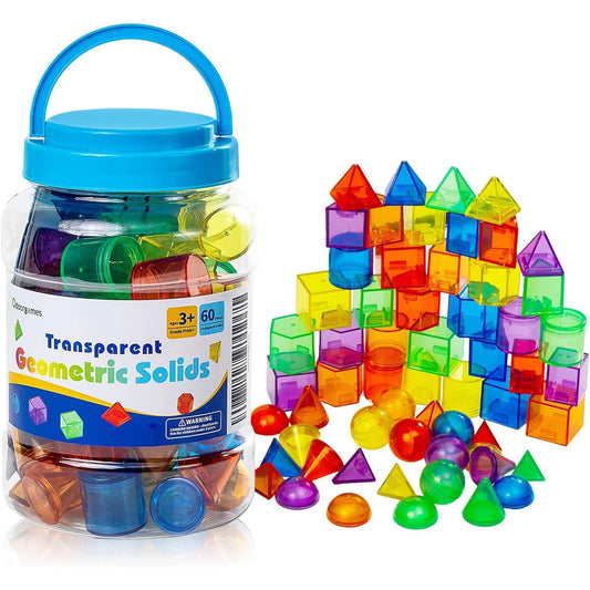 Kids Montessori Colorful Transparent Letters Numbers Set Sensory Activity Math Learning Counting Toy Education Teaching Aids
