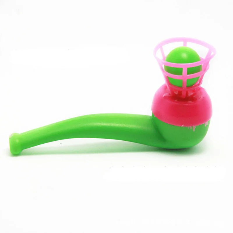 3pcs Plastic Pipe Blowing Ball Toys Outdoor Games Balance Training Toys Learning Toys for Funny Gifts