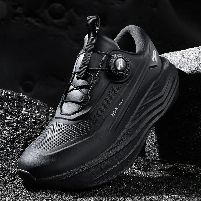 2026 Men's Running Shoes Cushioning Athletic Sneakers Lightweight Jogging Shoes Quick-Lace Breathable Trainers Sports Footwear