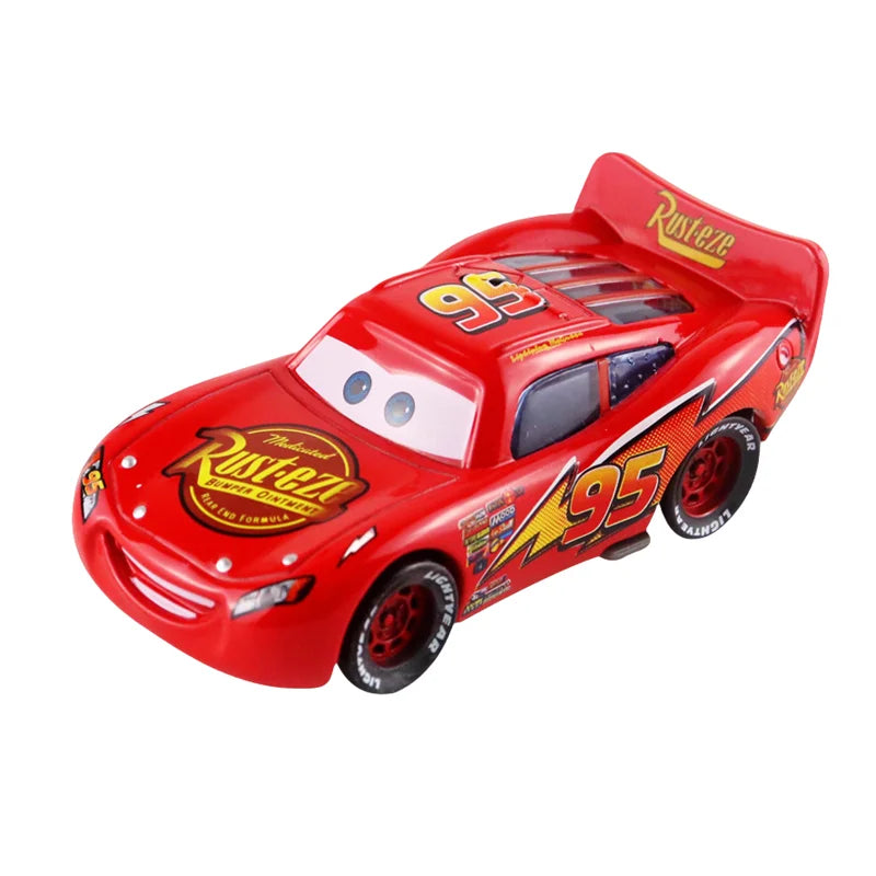 Cars Toys Lightning McQueen Sally Carrera Mater Cruz Ramirez Chick Hicks Jackson Storm‌ Diecast Metal Peripheral Birthday Gifts
