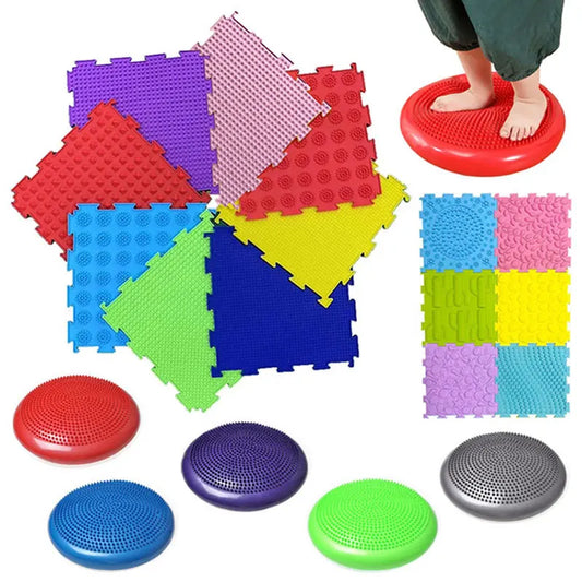 Kids Foot Tactile Sensory Toys Sensory Integration Training Montessori Games Parish Materials Educational Toys For 3-6 Year Olds