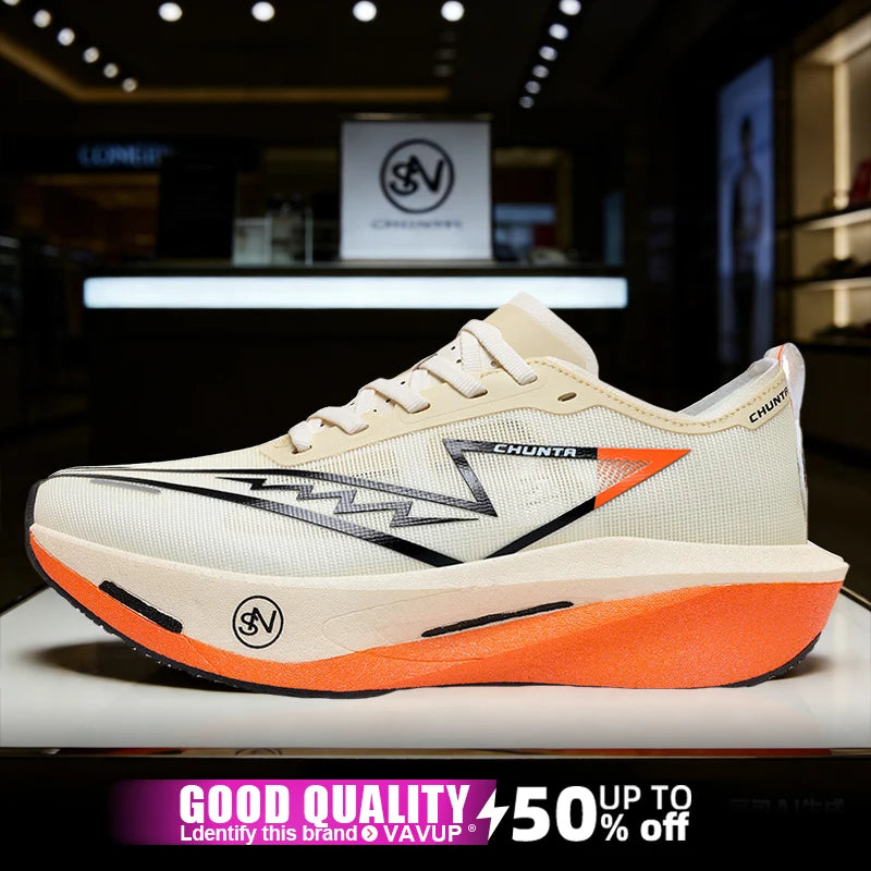 Marathon Men Running Shoes Carbon Board Speciality Sports Breathable Lightweight Women's Comfortable Athletic Chunta Sneakers