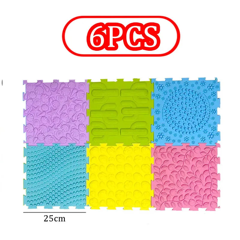 Kids Foot Tactile Sensory Toys Sensory Integration Training Montessori Games Parish Materials Educational Toys For 3-6 Year Olds