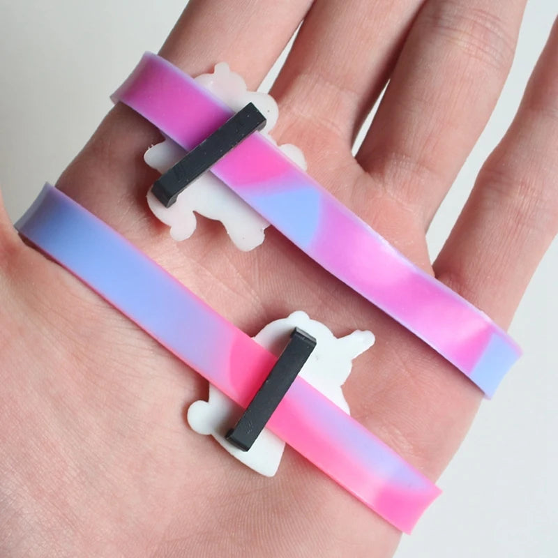 10/20PCS Unicorn Bracelet Kids Birthday Party Gifts Girl Unicorn Party Favor Gifts Kids Giveaways Wedding Party Gift Bag Filler