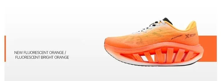 Xtep Light Boat MAX Male Lightweight Rebound Height-Increasing Stronger Propulsive Force Running Shoes 874219110095