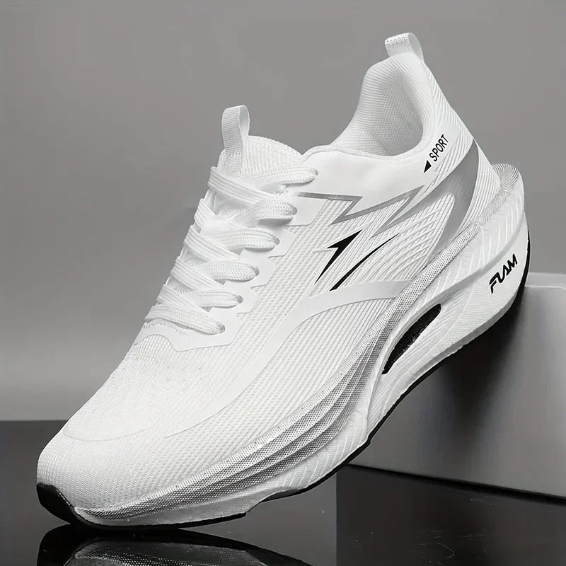 Men Sports Running Shoes Casual Marathon Breathable Lightweight Women's Comfortable Athletic Nonskid Walking Sneakers Outdoors