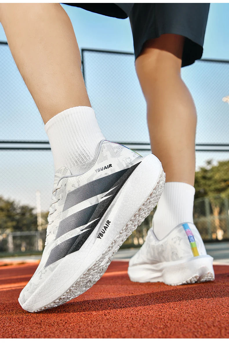 2026Men's Cushioning Running Shoes Lightweight Athletic Casual Sneakers Male Non-Slip Sports Shoes Outdoor Travel Walking Shoes