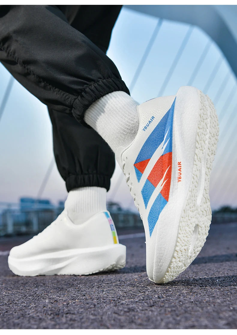 2026Men's Cushioning Running Shoes Lightweight Athletic Casual Sneakers Male Non-Slip Sports Shoes Outdoor Travel Walking Shoes