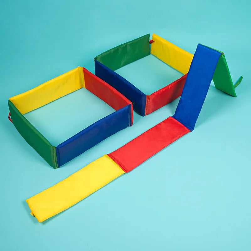 Children Toys Balance Stone Sensory Integration Training Toys Parish Outdoor Sports Party Social Games Tactile Montessori Games
