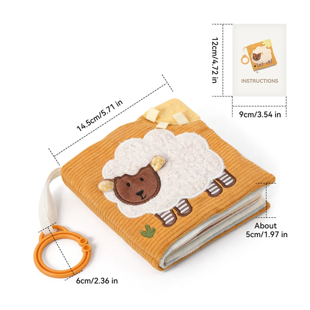 Montessori Cloths Toys Magic Cotton Animal Tissue Box Kids Finger Exercise Cloth Busy Box Toys Baby Educational Activity Sensory