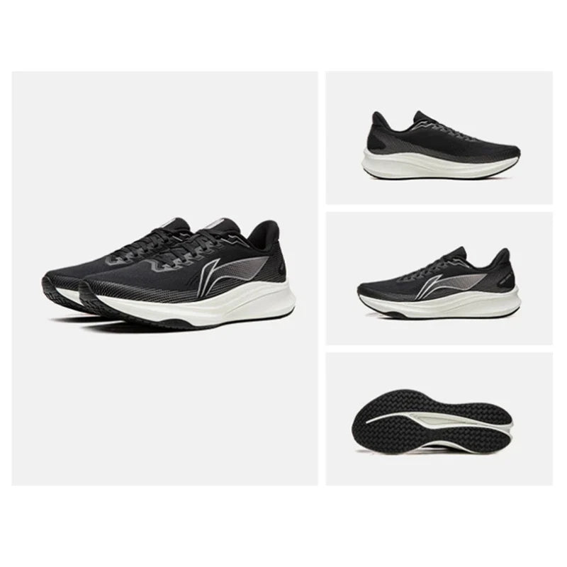 Li-Ning Men's RED HARE 9 Racing Running Shoes LIGHT FOAM ULTRA Breathable Durability Anti-slip LiNing Training Sneakers ARPW003