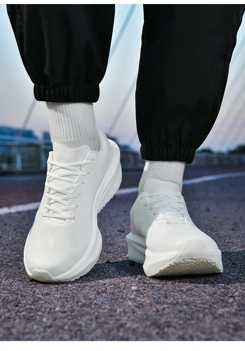 2026Men's Cushioning Running Shoes Lightweight Athletic Casual Sneakers Male Non-Slip Sports Shoes Outdoor Travel Walking Shoes