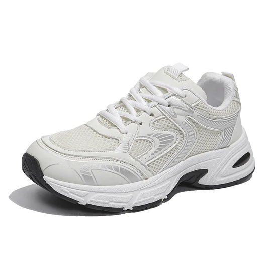 Luxury Designer Mesh Women Platform Sneakers Breathable Student Board Shoes Tenis De Mujer Trainers Ladies Running Shoes Basket