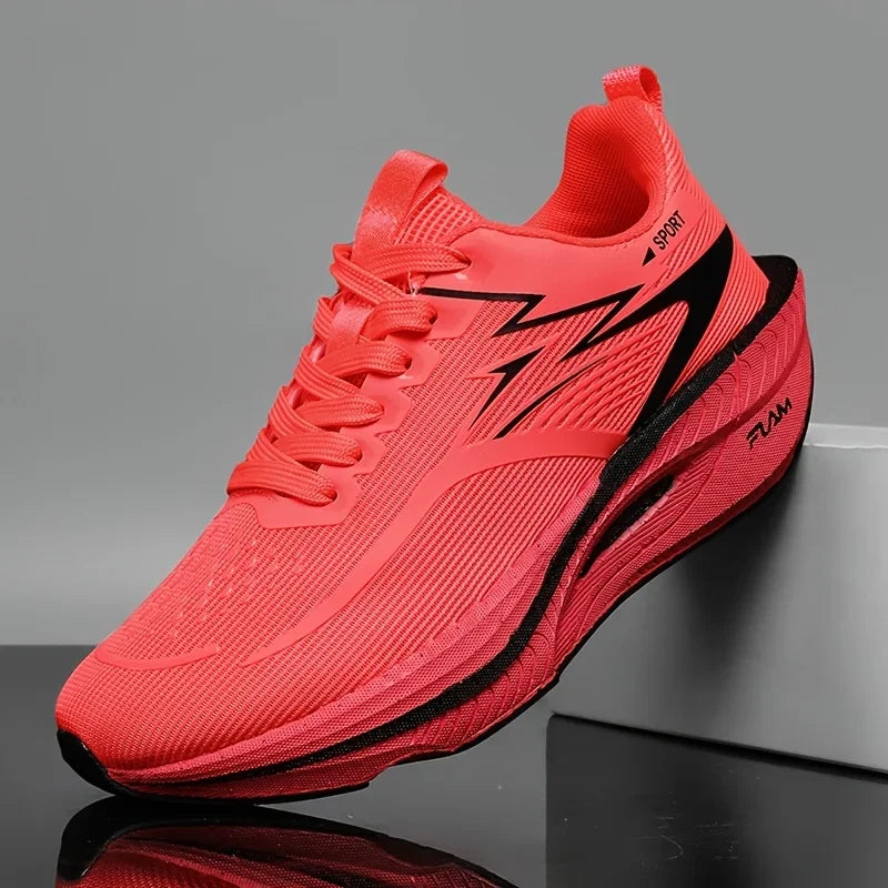 Men Sports Running Shoes Casual Marathon Breathable Lightweight Women's Comfortable Athletic Nonskid Walking Sneakers Outdoors
