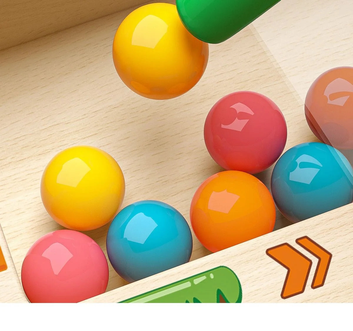 Magnetic Color and Number Maze Learning Education Toys Color Matching Montessori Toys Toys Concentration training for child Gift