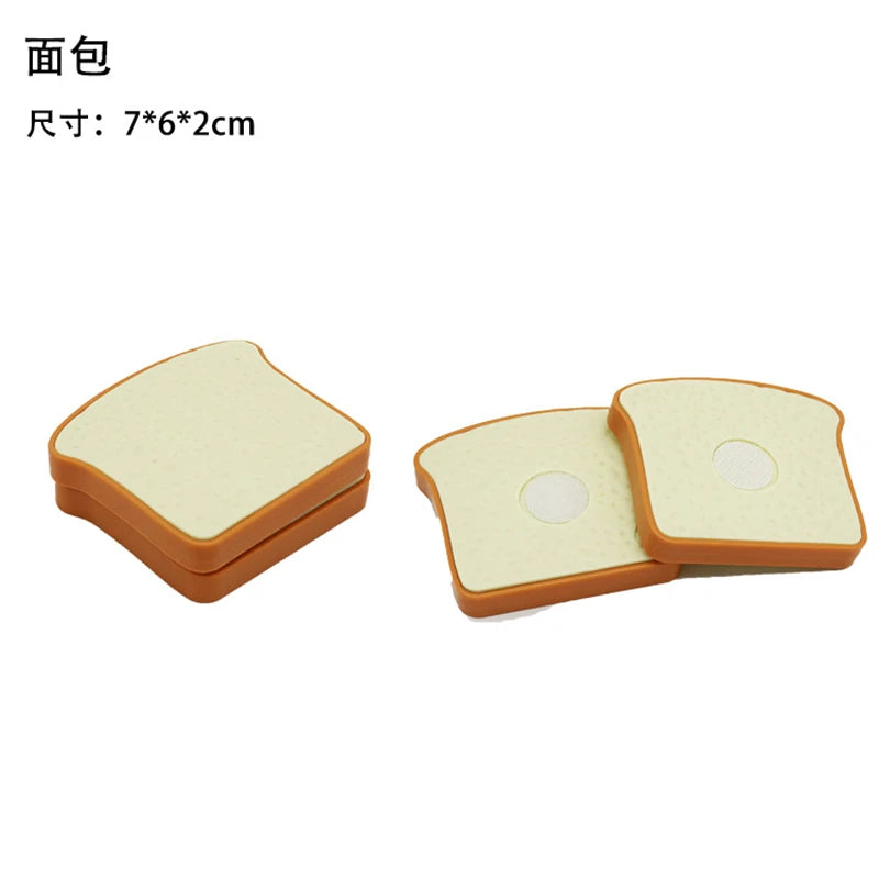 1Pcs Montessori Paste Chechele Simulation Durian Grapefruit Cherry Educational Toy Play House Decompress Educational Toy Gift