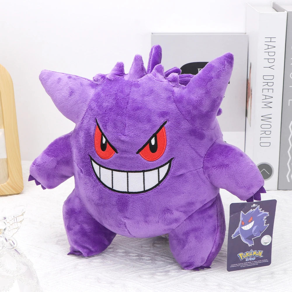 Gengar Original Plush Toy Stuffed Soft Stuffed Doll Wonderful Gifts Doll Soft Kawaii Cute Cartoon Piplup Toys for Kids Gift