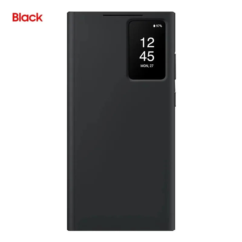 Original For Samsung Galaxy S23 Ultra Smart View Wallet Flip Case for Galaxy S23Ultra Smart View Phone Cover SM-S918B