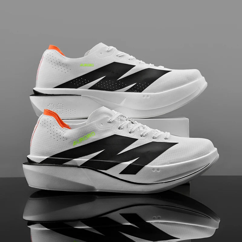Fashion Men Women Outdoor Running Shoes Marathon Carbon Board Lightweight Comfort Casual Sneakers Breathable Jogging Sports Shoe