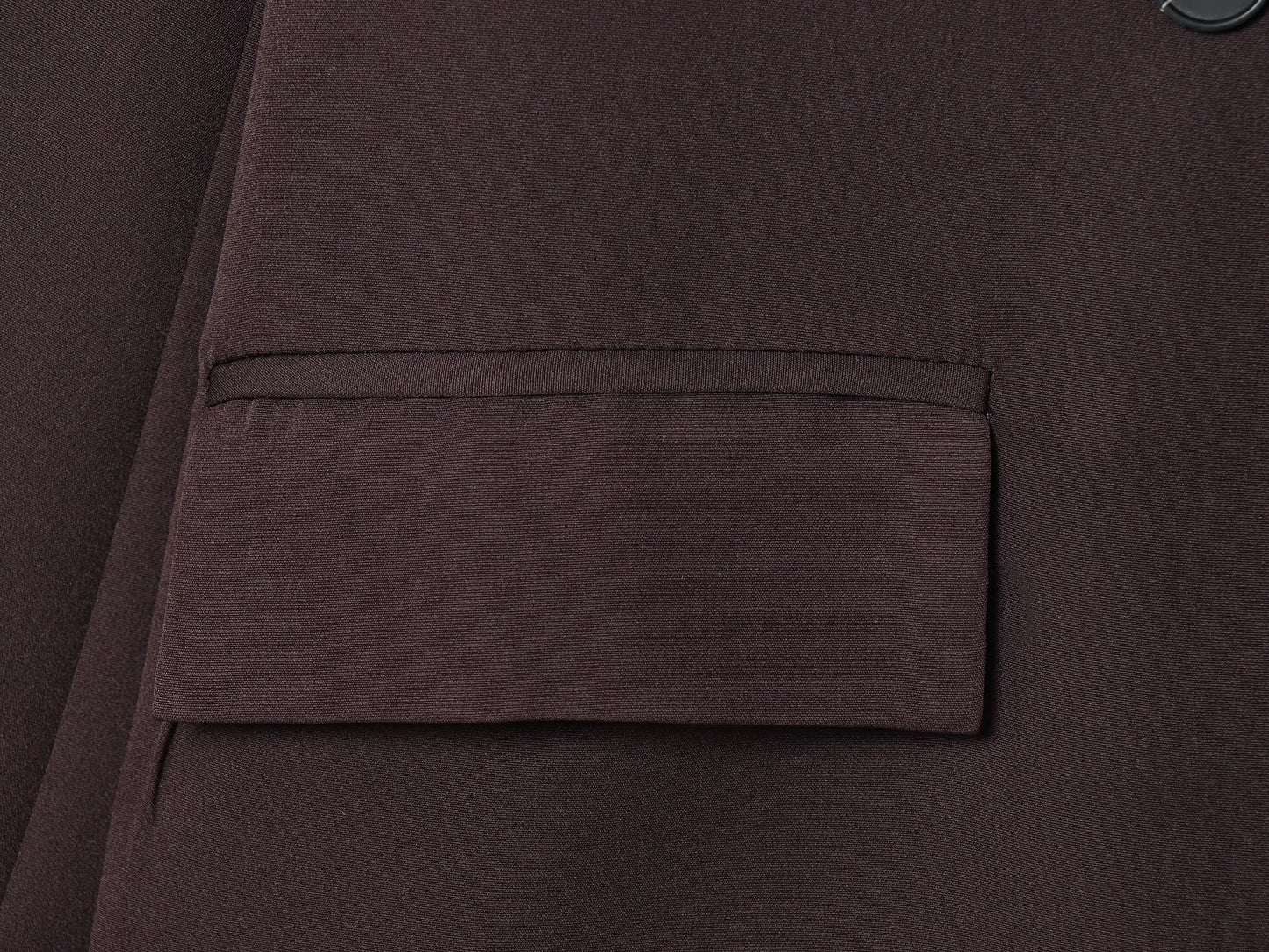 KONDALA Elegant Commute Double-breasted Blazer Women Vintage Brown Buttons Blazer 2026 Spring Summer Trendy Office Lady Blazer