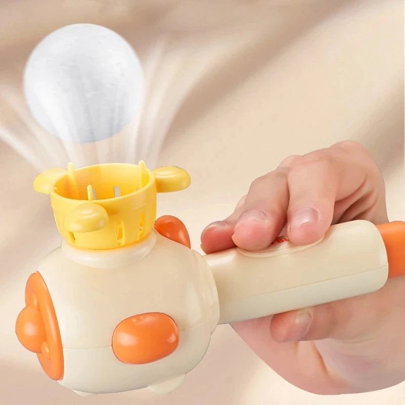 Montessori Toy for Kids with Whistle Ball Blowing Floating Blow Pipe Ball Three in One Sensory Fine Motor Skills Educational Toy