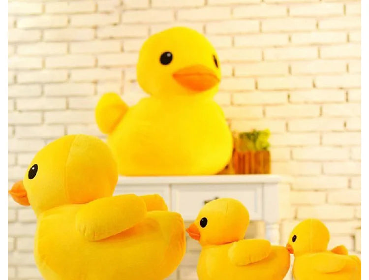 Big Yellow Duck Mini Plush Dolls Toy Cute Soft Cartoon Stuffed Animal Toys Birthday Gifts for Children Kids Baby festival Girl