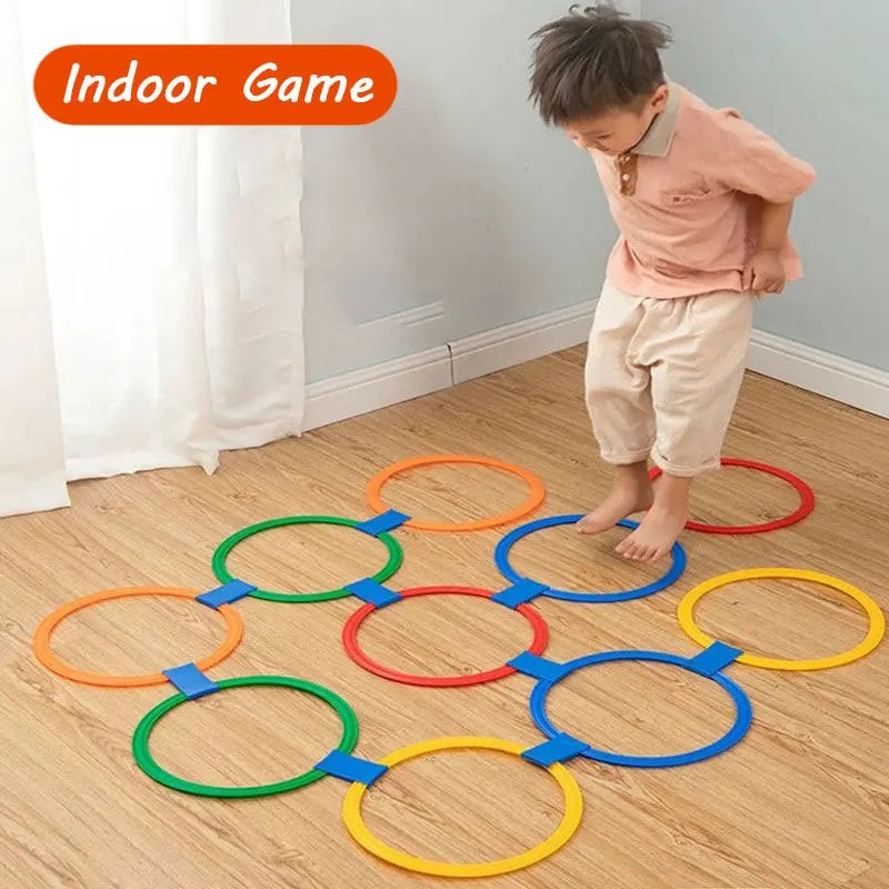Children Toys Balance Stone Sensory Integration Training Toys Parish Outdoor Sports Party Social Games Tactile Montessori Games