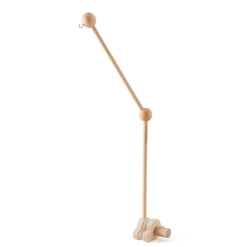 Mobile Wooden Bell Baby Toys 0-12 Months Rattle Toys Bed Newborn Crib mobile With Music Box Bed Bell Hanging Toys Crib Bracket