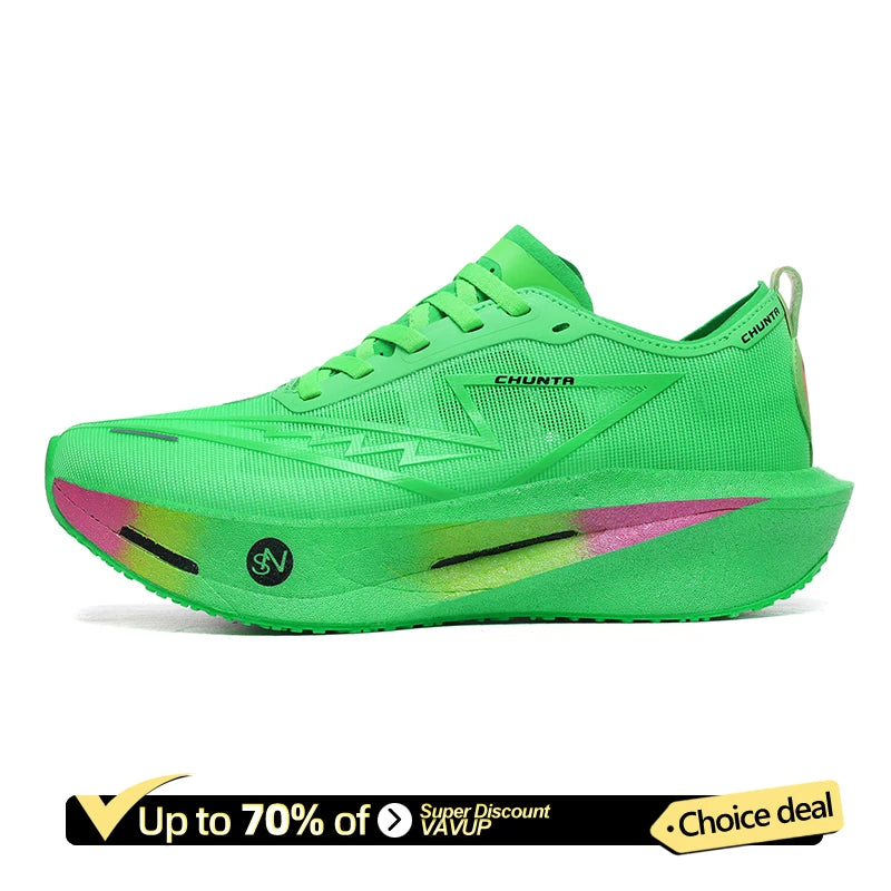 Marathon Men Running Shoes Carbon Board Speciality Sports Breathable Lightweight Women's Comfortable Athletic Chunta Sneakers