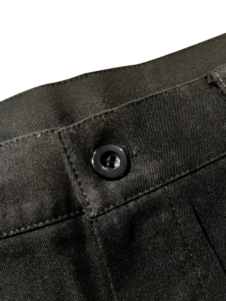 FGKKS Men Pants Fashion Brand New Luxury Anti-pilling Straight Smart Casual Pants Male Black Business Anti Wrinkle Trousers