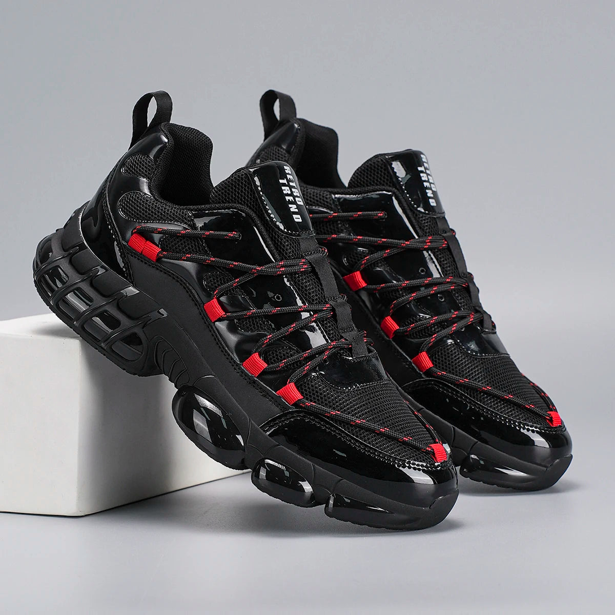Men's Large Size Sports Shoes Outdoor Hiking Running Comfortable Casual Versatile Fashionable Training Shoes for Couples