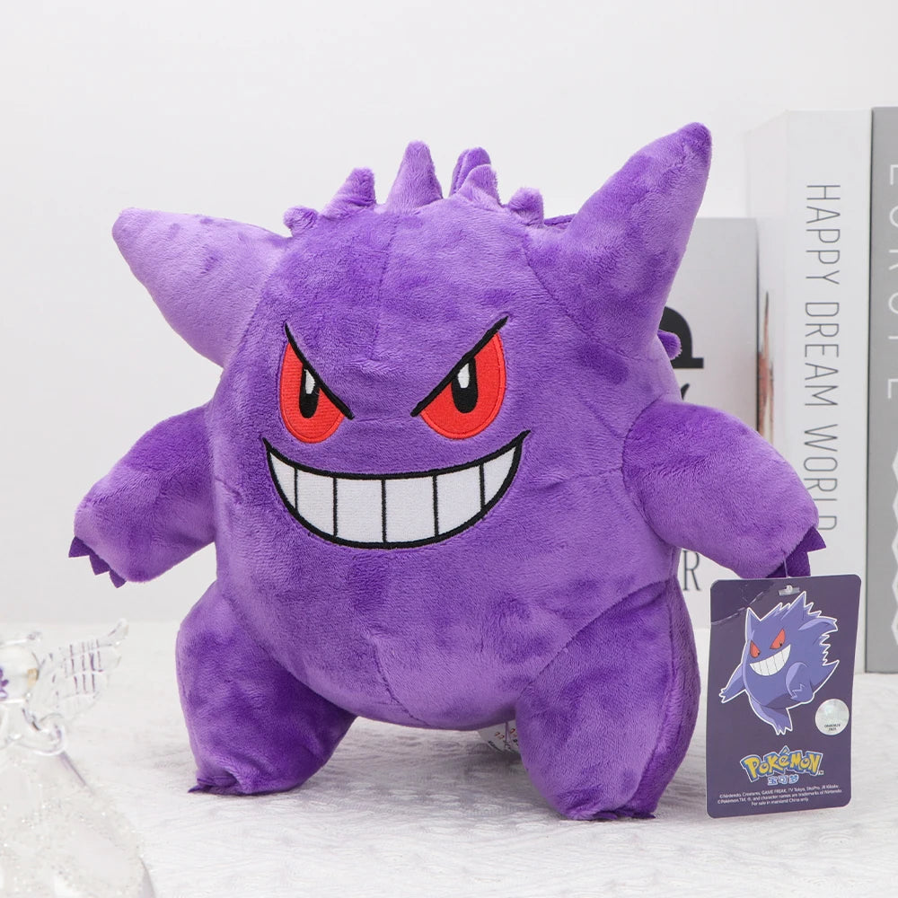 Gengar Original Plush Toy Stuffed Soft Stuffed Doll Wonderful Gifts Doll Soft Kawaii Cute Cartoon Piplup Toys for Kids Gift