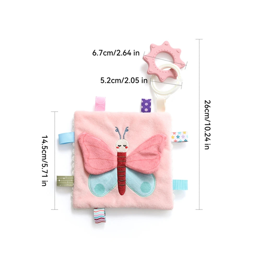 Montessori Cloths Toys Magic Cotton Animal Tissue Box Kids Finger Exercise Cloth Busy Box Toys Baby Educational Activity Sensory