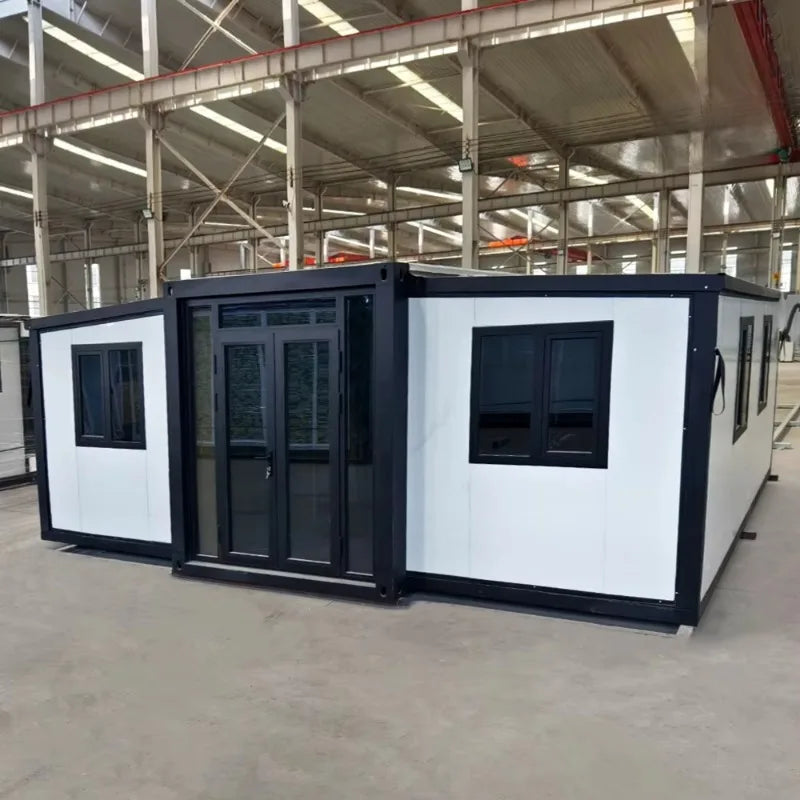 Hot Sale Expandable Container House Forest Cabin 40Ft 20Ft Prefab Tiny House Folding Room Container Houses Vacation Room Sunroom