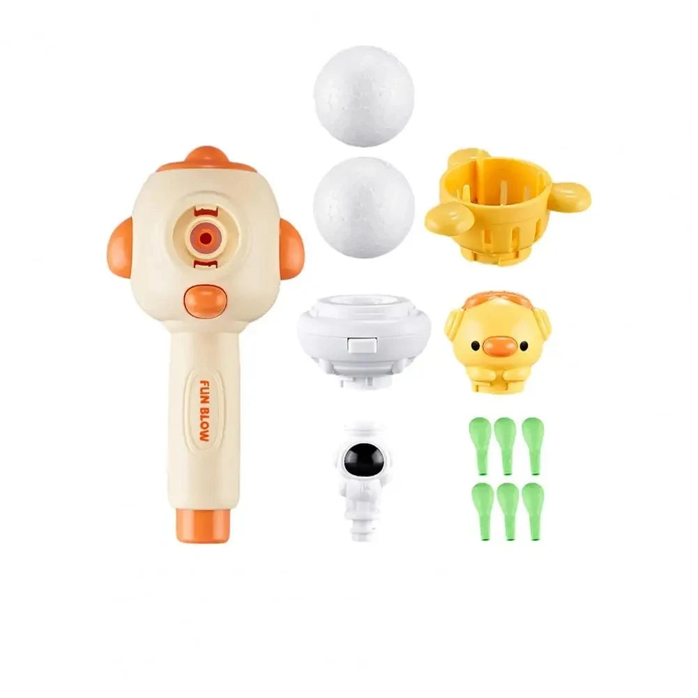 Montessori Toy for Kids with Whistle Ball Blowing Floating Blow Pipe Ball Three in One Sensory Fine Motor Skills Educational Toy