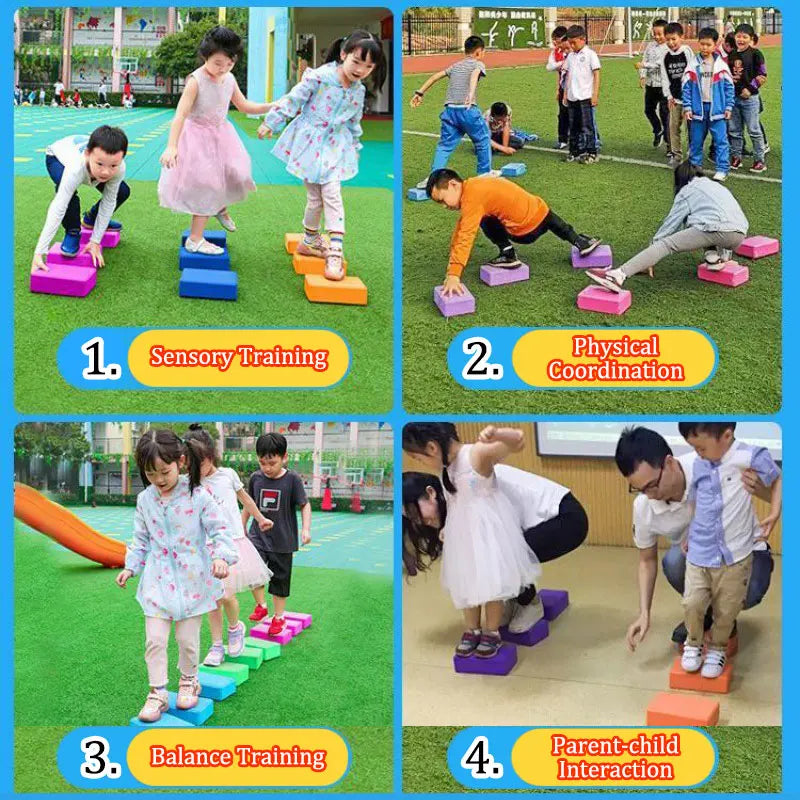 Kids Foot Tactile Sensory Toys Sensory Integration Training Montessori Games Parish Materials Educational Toys For 3-6 Year Olds