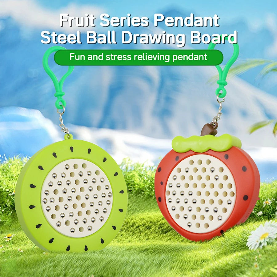 Magnet Ball Drawing Board Kids Magnet Tablet Sketch Pad With Magnetic Stylus Montessori Education Travel Activities Magnet Toy