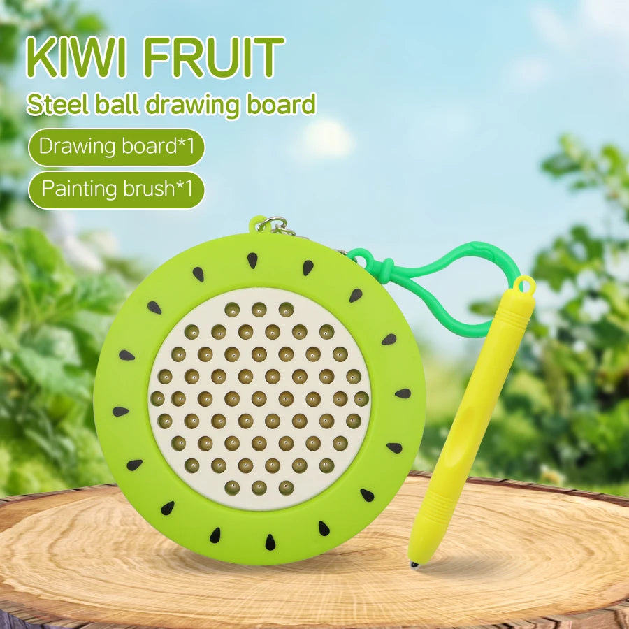 Magnet Ball Drawing Board Kids Magnet Tablet Sketch Pad With Magnetic Stylus Montessori Education Travel Activities Magnet Toy