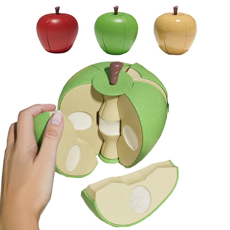1Pcs Montessori Paste Chechele Simulation Durian Grapefruit Cherry Educational Toy Play House Decompress Educational Toy Gift